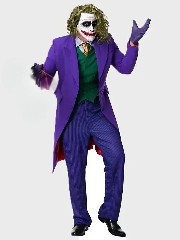 Joker Purple Suit Iconic Villain Costume