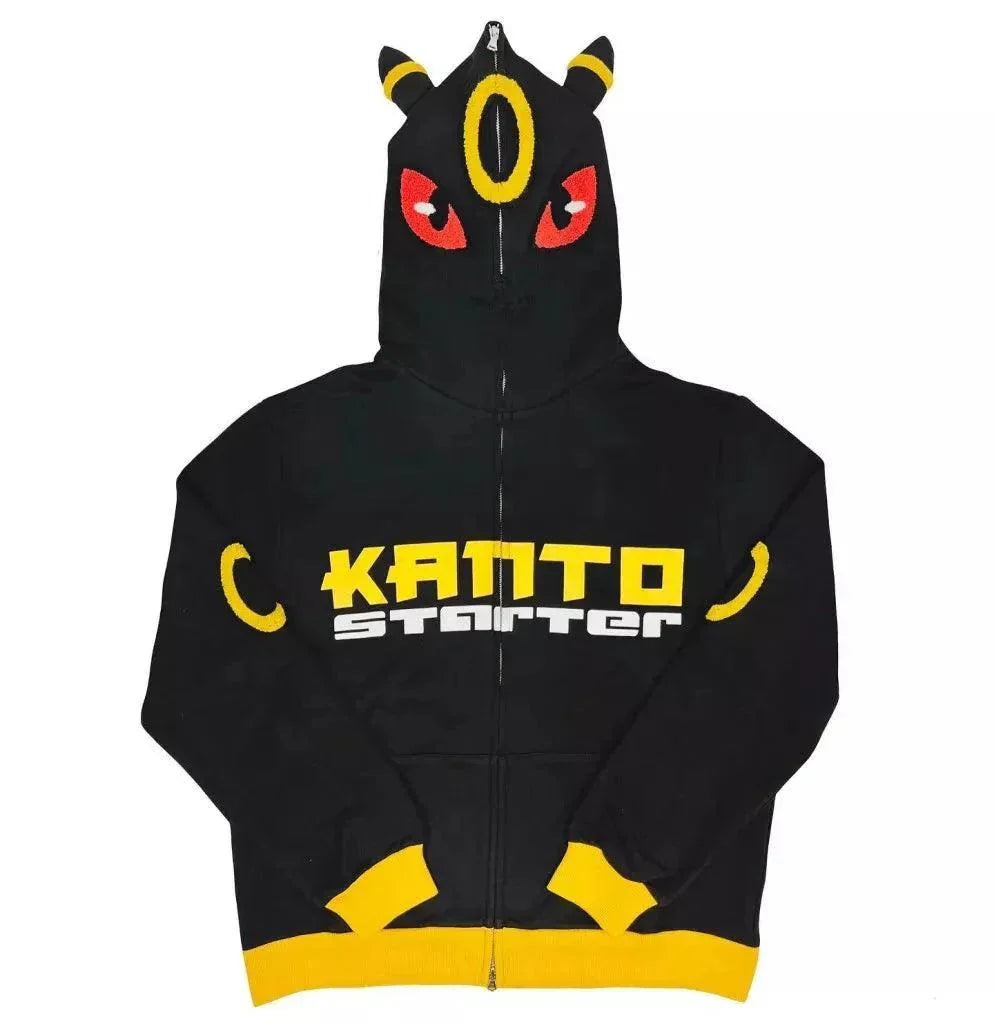 Kanto Starter Umbreon Pokemon Hoodie