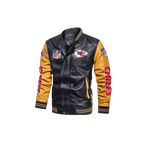 Kansas City Chiefs NFL Black & Yellow Varsity Jacket