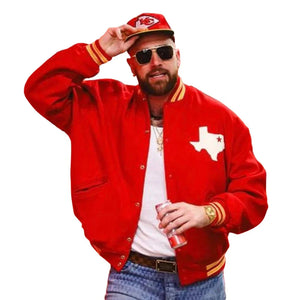 Dallas Texans 1960 Red Varsity Jacket