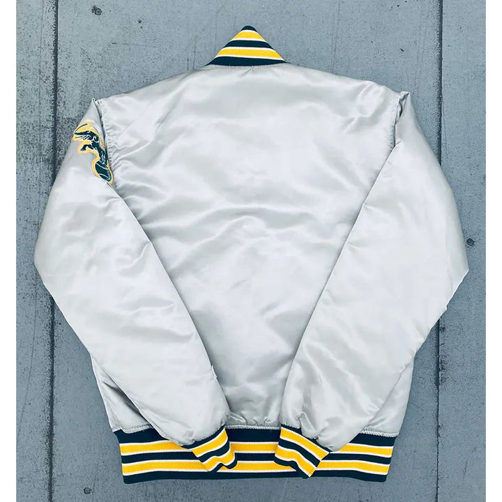 1980 Oakland Athletics Silver Bomber Jacket