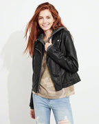 Hollister Fux Leather Jacket