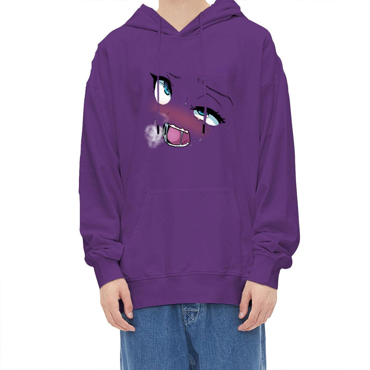 EU Size Ahegao Face Hentai Japanese Hoodie