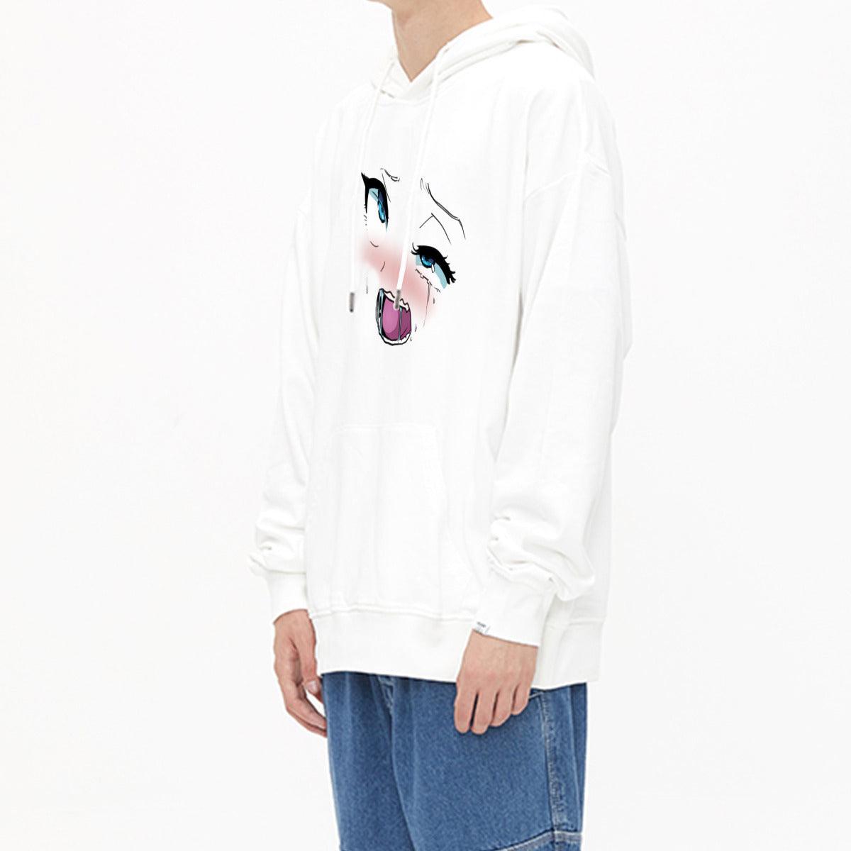 EU Size Ahegao Face Hentai Japanese Hoodie