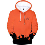  Japanese Anime NARUTO Uzumaki Pullover Sweatshirts