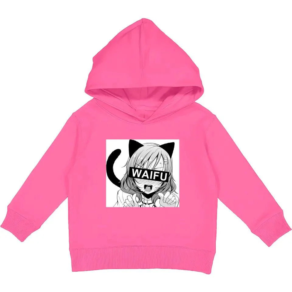 Weeb Love Waifu Pullover Hoodies