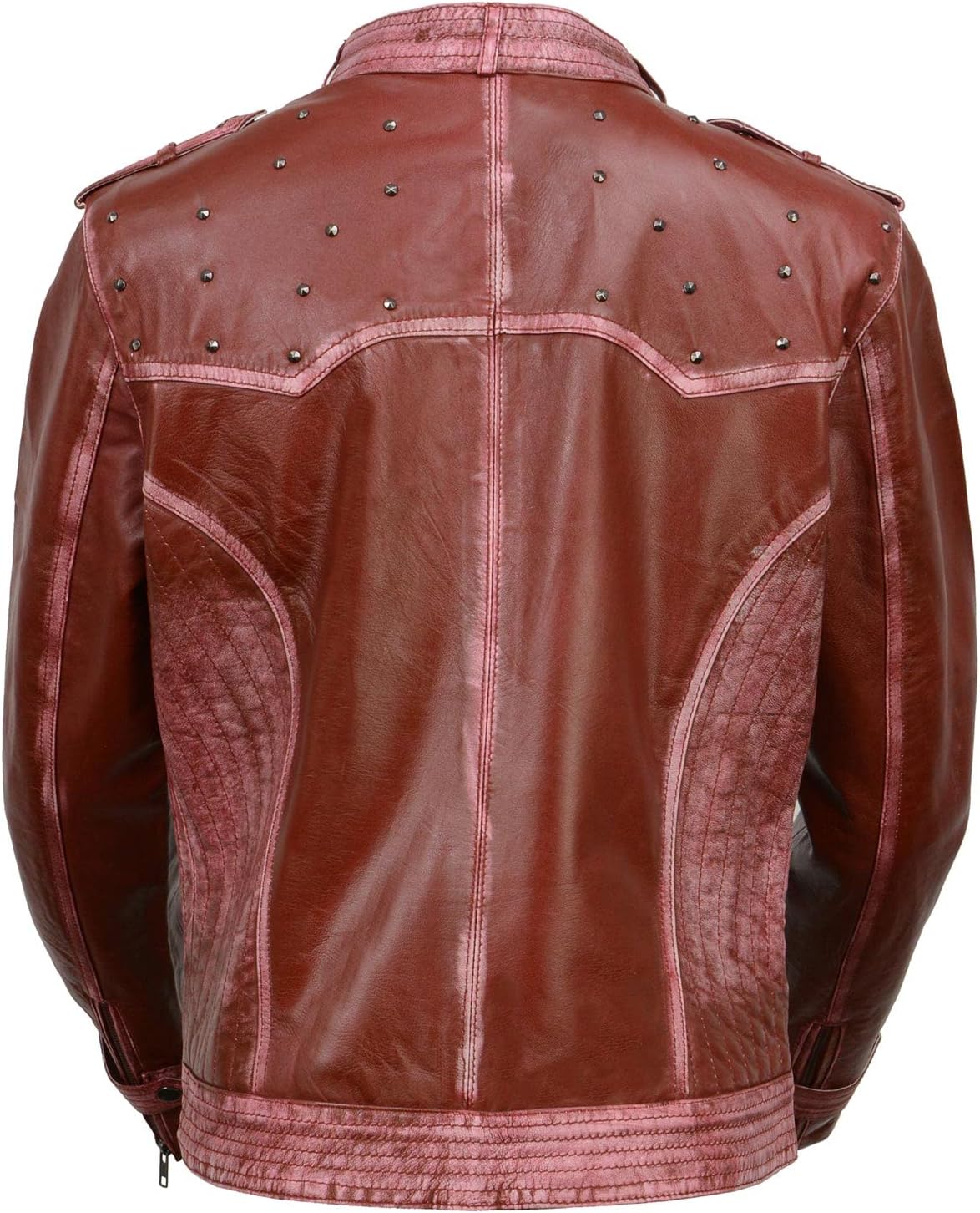 Sheepskin Motorcycle Leather Jacket