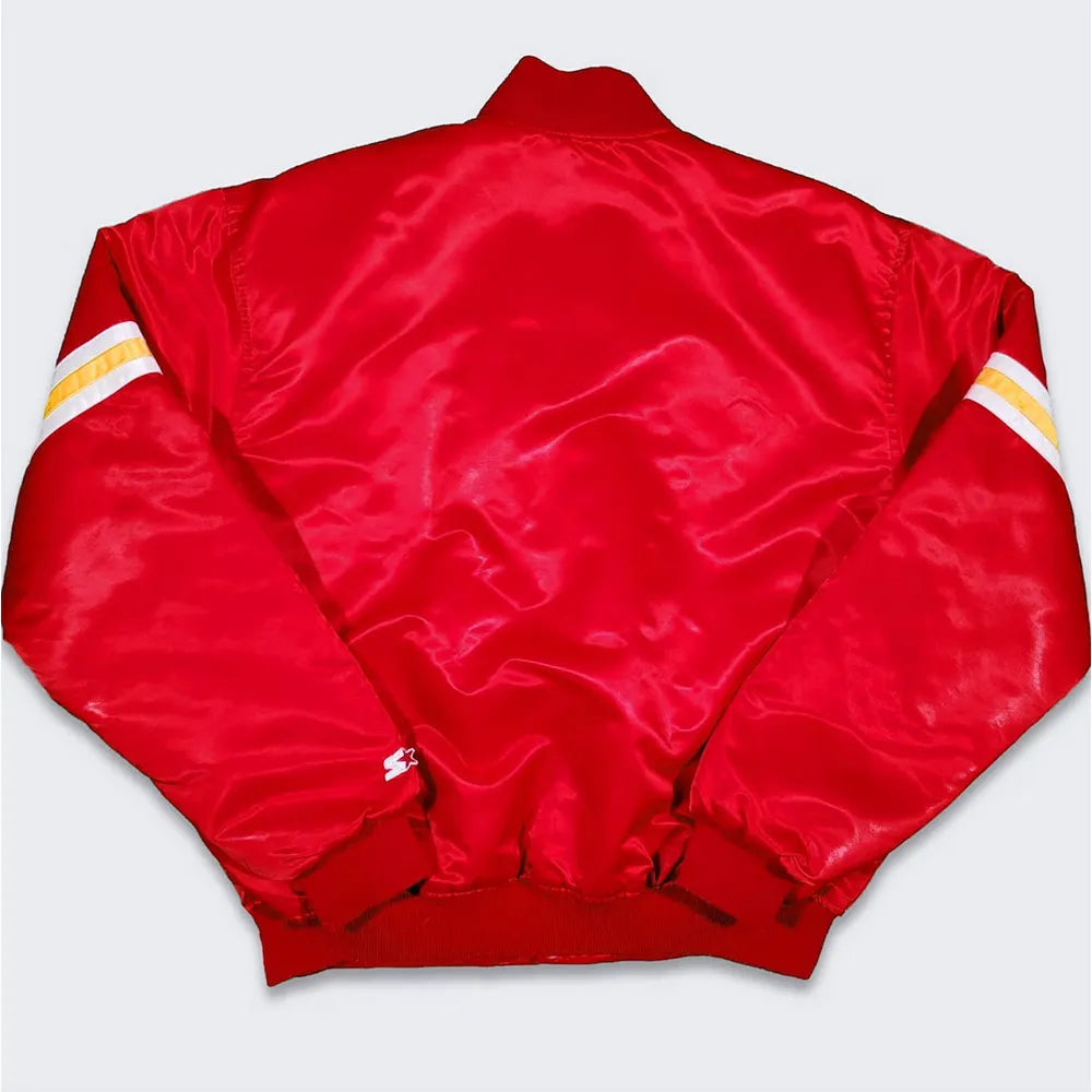 80's Kansas City Chiefs Red Bomber Jacket