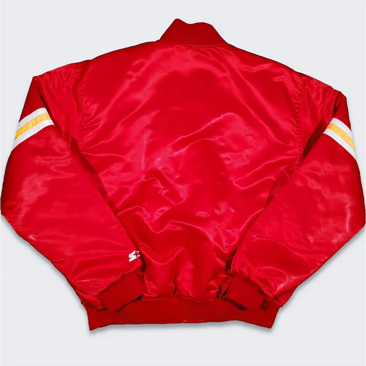 80's Kansas City Chiefs Red Bomber Jacket