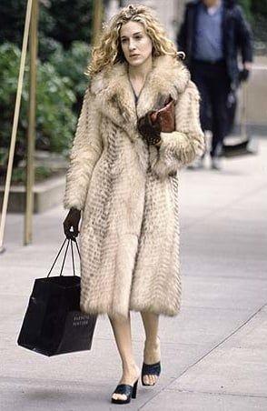 Carrie was loyal to her fur Coat