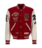 AMIRI Vintage Patch Leather Varsity Jacket