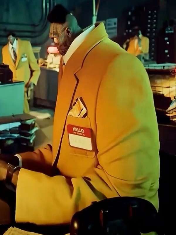 Beetlejuice Shrunken Head Bob Yellow Suit
