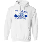 Being Scared is Being Alive Hoodie HNA Leather