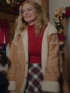 Best Christmas Ever Heather Graham Shearling Jacket