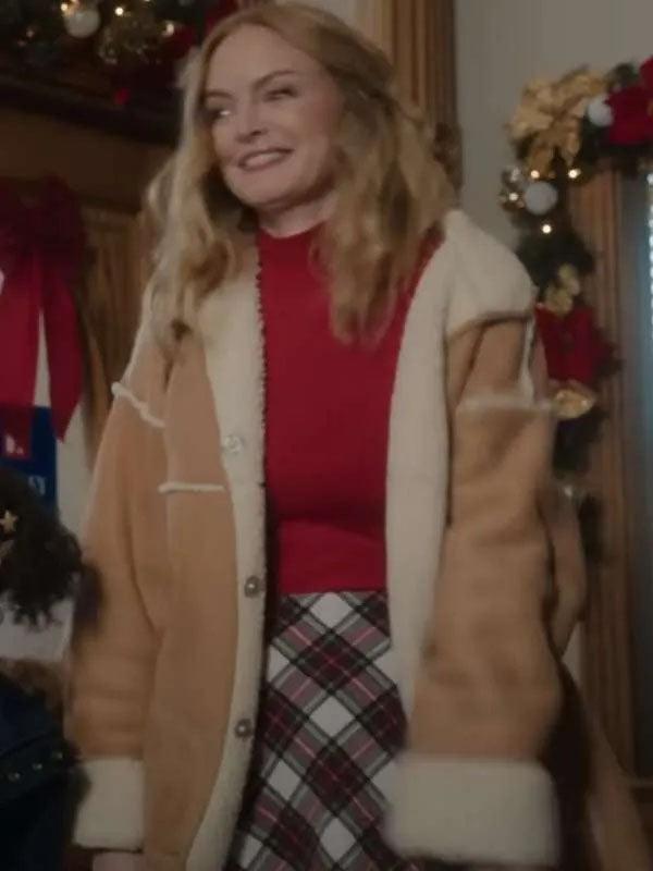 Best Christmas Ever Heather Graham Shearling Jacket