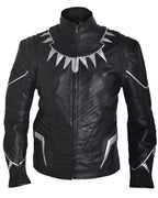 Black Panther Motorcycle Jacket - HNA Jackets 