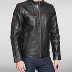 Black Rivet Leather Jacket