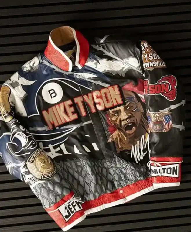 Mike Tyson Leather Jacket