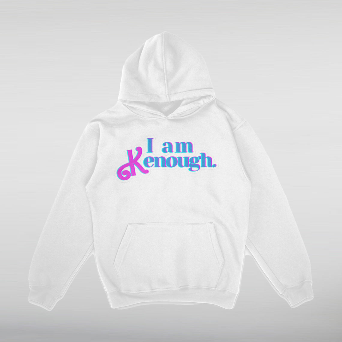 Barbie I am Kenough white Hoodie