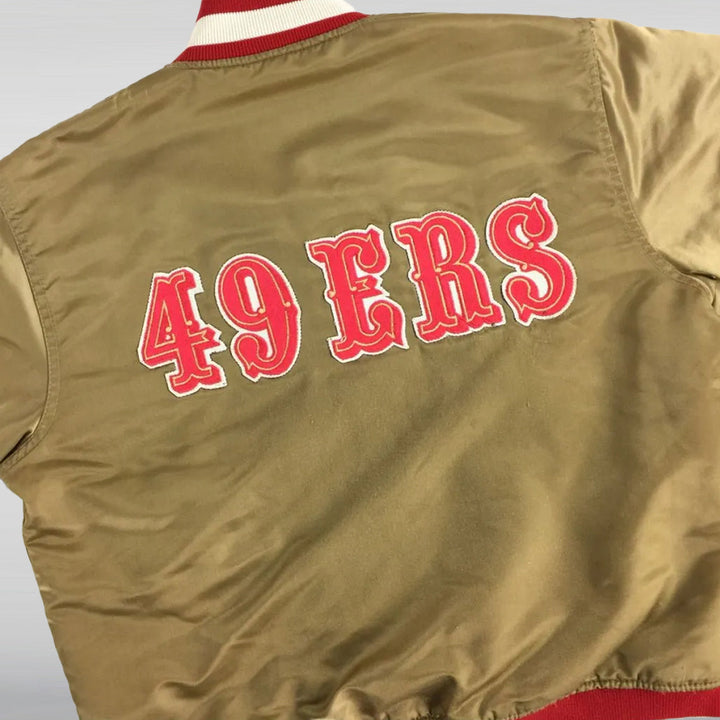 San Francisco 49ers Satin Starter Jacket