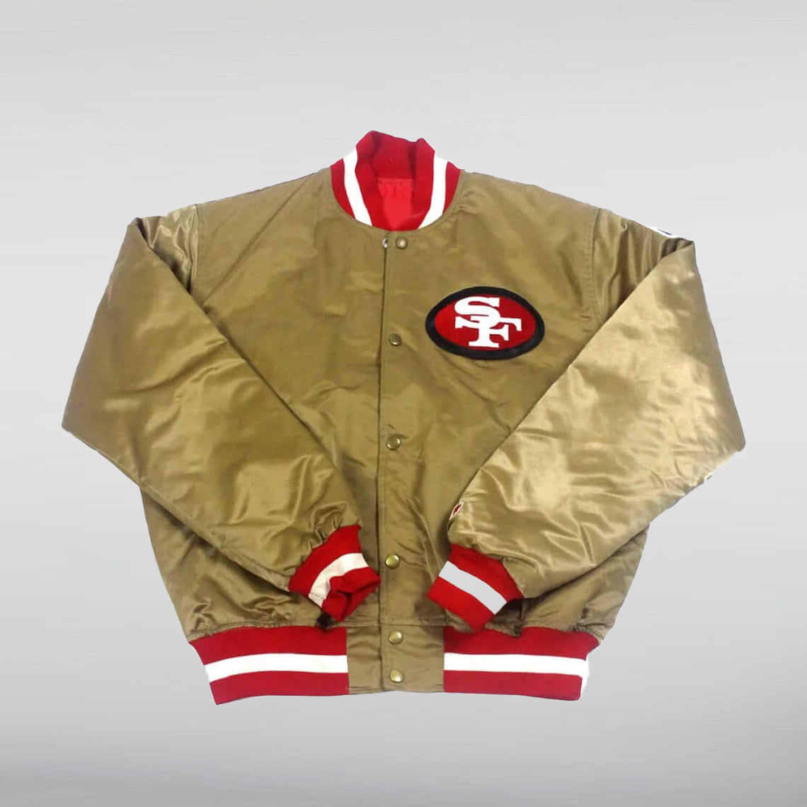 San Francisco 49ers Satin Starter Jacket