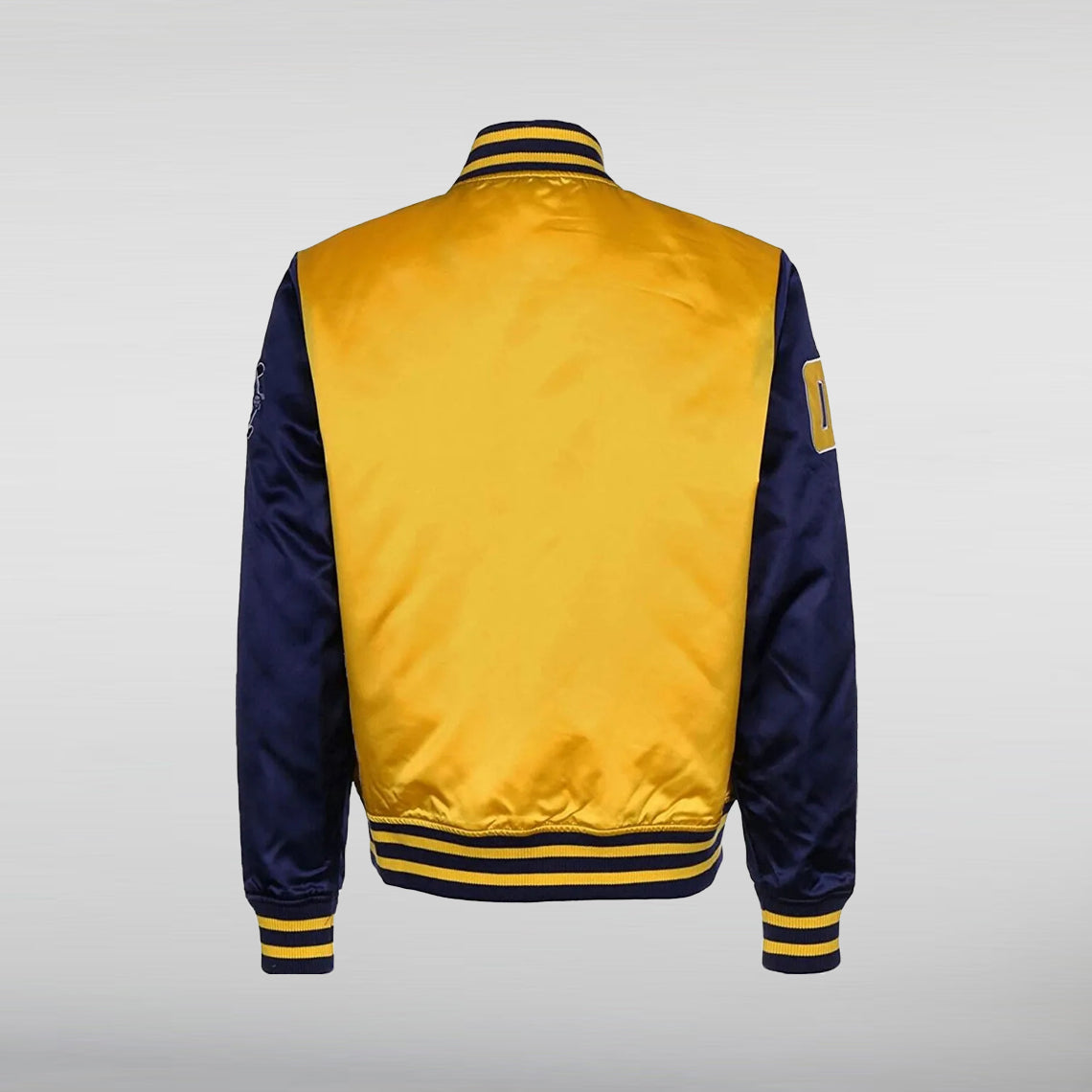 FUBU College Bomber Satin  Golden Jacket