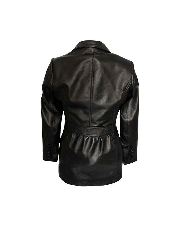 Scarlett Johansson Captain America Leather Jacket