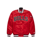 Chicago Bulls Red Satin Jacket