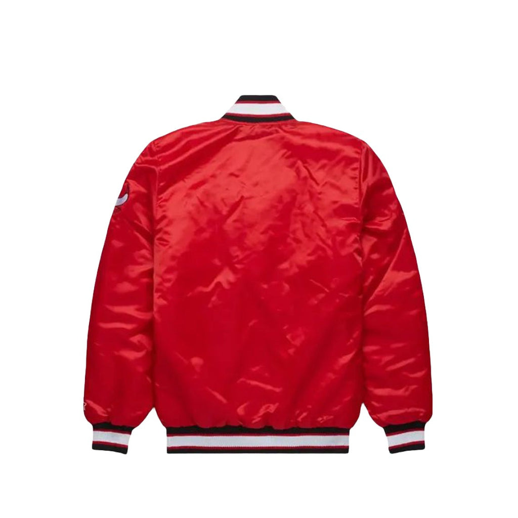 Chicago Bulls Red Satin Jacket