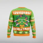 Cowabunga Christmas Sweater HNA Leather