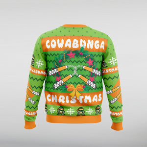 Cowabunga Christmas Sweater HNA Leather