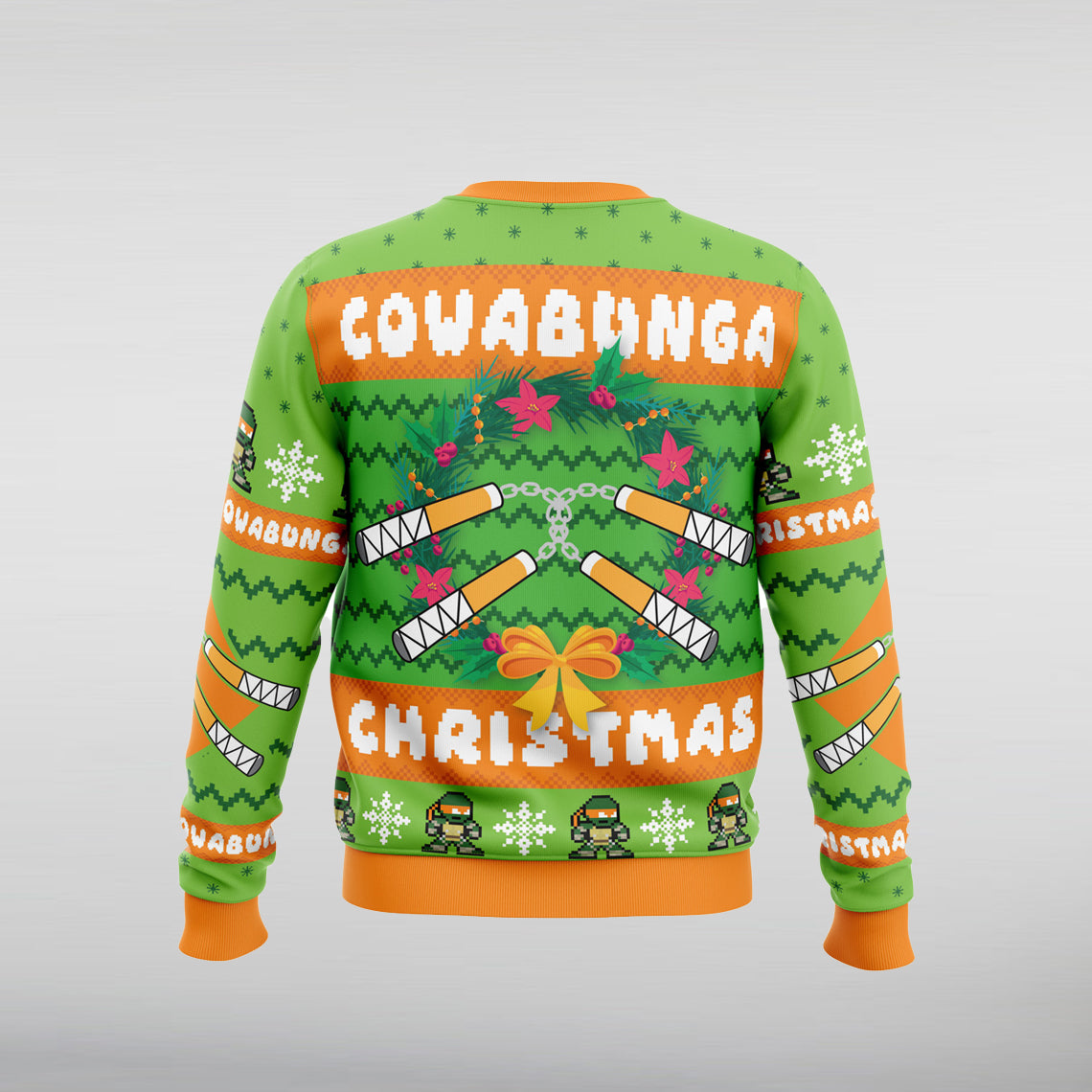 Cowabunga Christmas Sweater HNA Leather