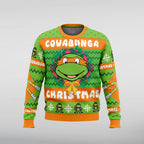 Cowabunga Christmas Sweater HNA Leather