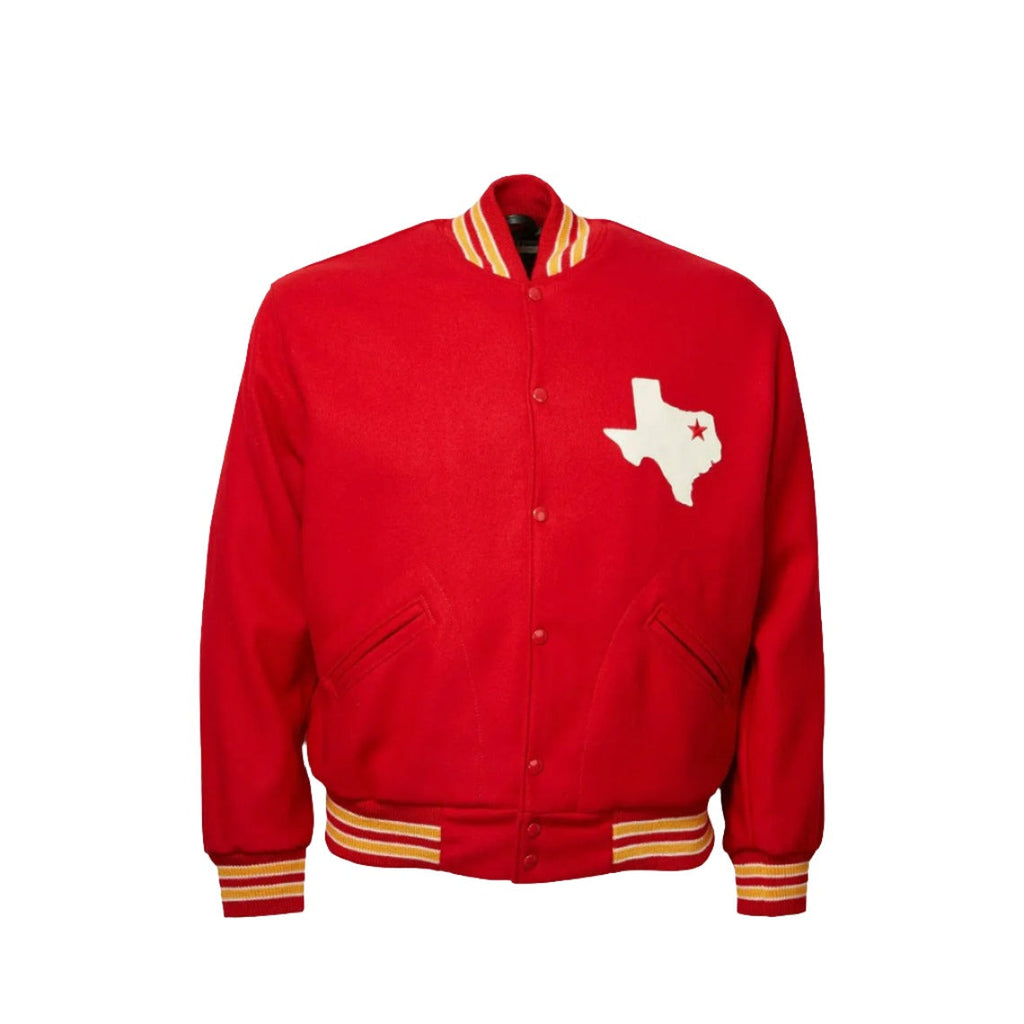 dallas texans 1960 Red Varsity Jacket