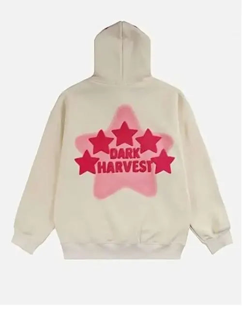 Dark Harvest White Pullover Hoodie