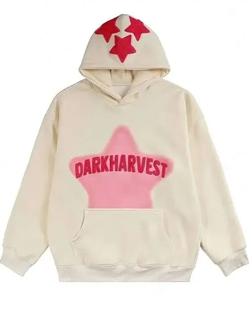 Dark Harvest White Pullover Hoodie