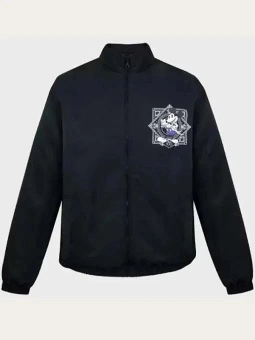 Disney 100 Black Bomber Jacket