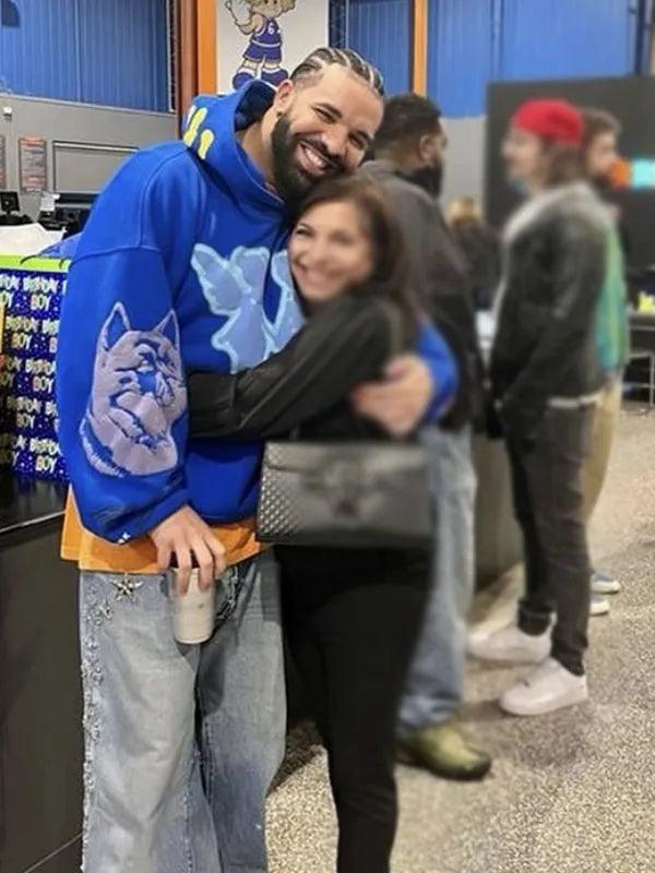 Drake Blue Hoodie
