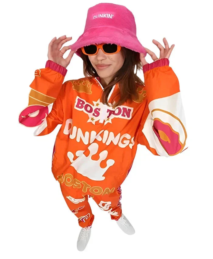 Dunkin Donuts Orange Tracksuit