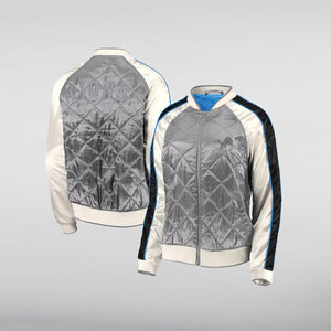Detroit Lions Gray Erin Andrews Jacket