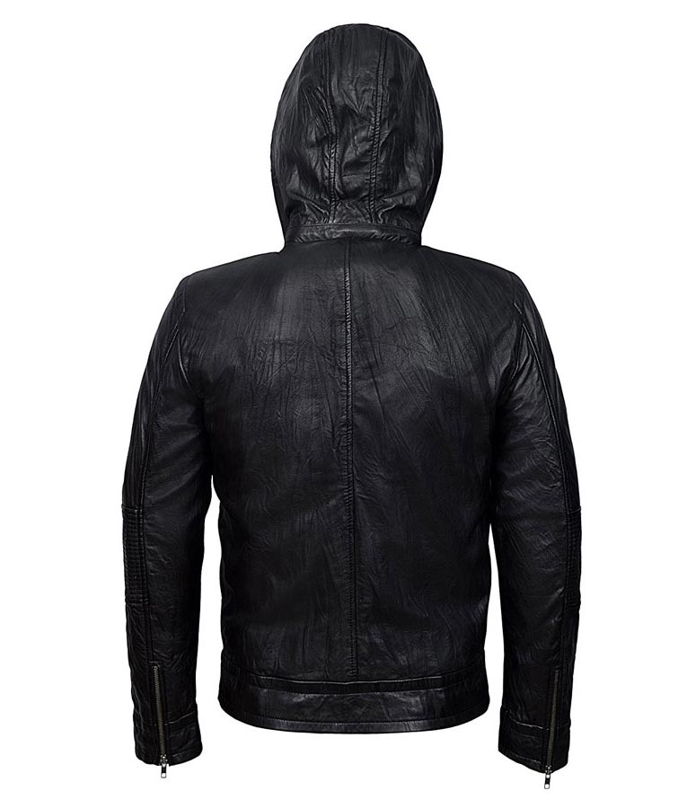 Mission Impossible Ghost Protocol Black Leather Jacket