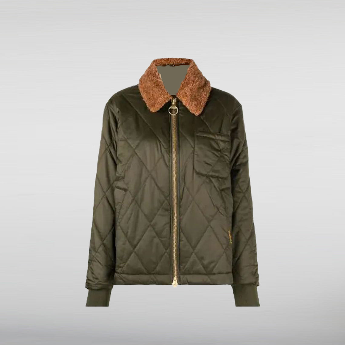 FBI Season 06 Tiffany Wallace Quilted Jacket HNA Leather