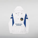 Golden State Warriors Half-Zip Hoodie Jacket HNA Leather