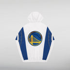 Golden State Warriors Half-Zip Hoodie Jacket HNA Leather