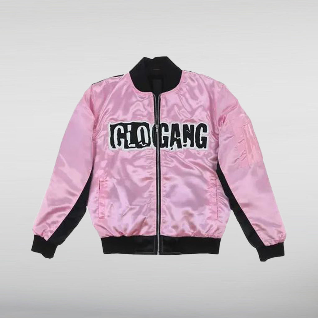 Glo Gang Fool Ya Satin Varsity Jacket - HNA Jackets 