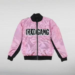 Glo Gang Fool Ya Satin Varsity Jacket - HNA Jackets 
