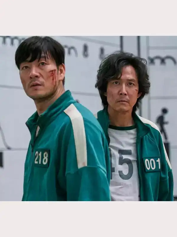 Squid Game Player Green Jacket