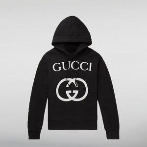 Gucci Black Hoodie HNA Leather