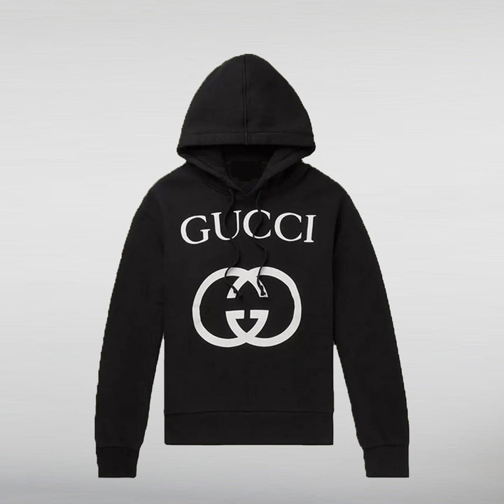Gucci Black Hoodie HNA Leather