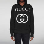 Gucci Black Hoodie HNA Leather